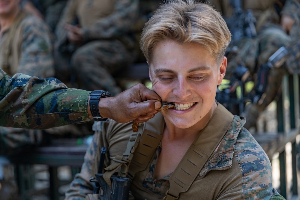 Cobra Gold 25: 1st LAR Bn. Marines, sailors learn jungle survival skills