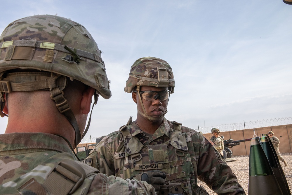 10th Mountain Division Conducts M119A3 Howitzer LFX at AAAB