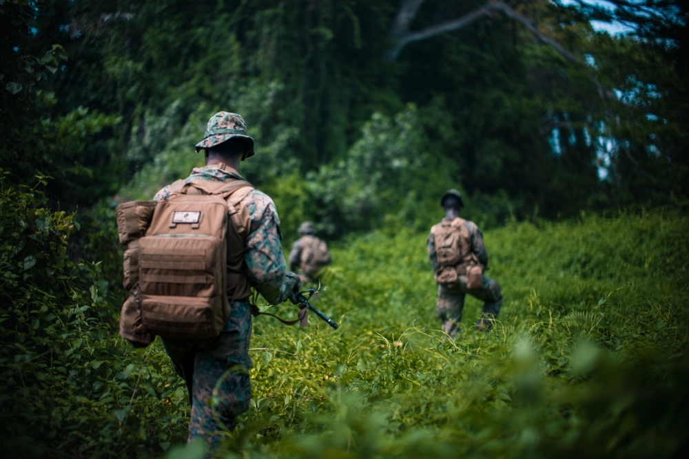 Cobra Gold 25: 1st LAR conducts Patrol, Jungle Survival Training