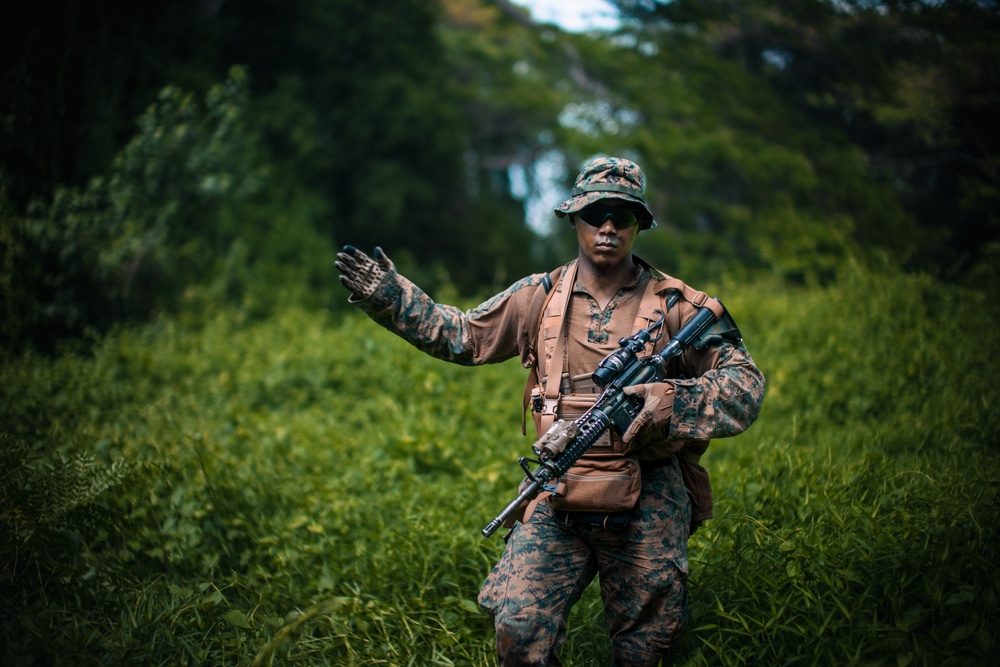 Cobra Gold 25: 1st LAR conducts Patrol, Jungle Survival Training