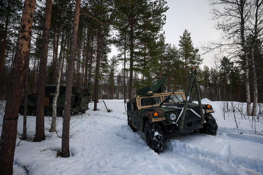 MLRS battalion conducts training with M270A2 launchers in Norway during exercise