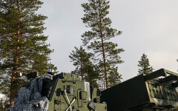 MLRS battalion delivers long range fires with NATO allies in Norway during exercise