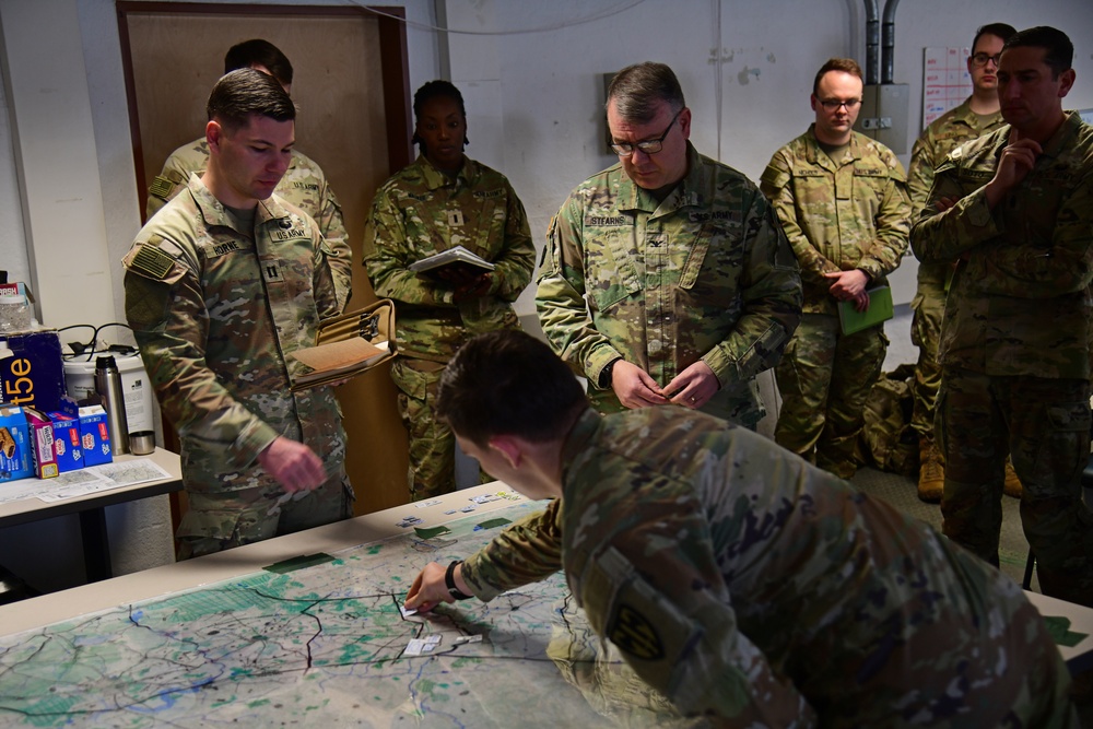 709th Military Police Command Post Exercise