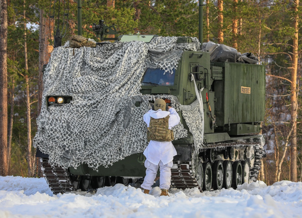 MLRS battalion conducts training with M270A2 launchers during exercise in Norway