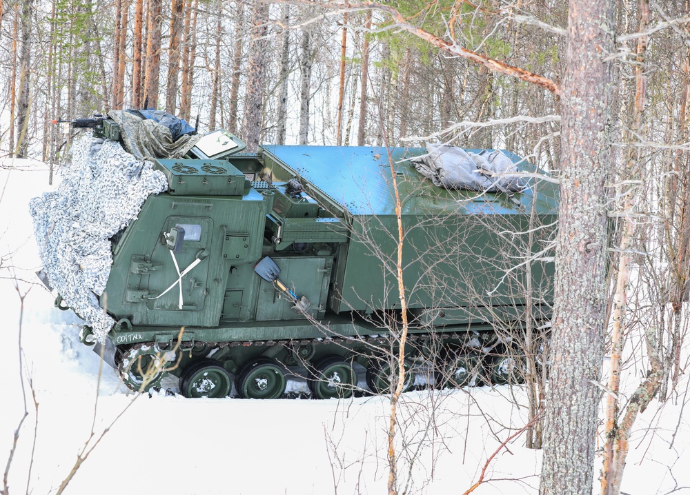 MLRS battalion conducts training with M270A2 launchers during exercise in Norway