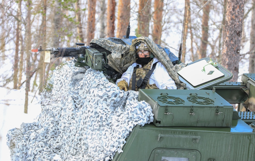 MLRS battalion conducts training with M270A2 launchers during exercise in Norway