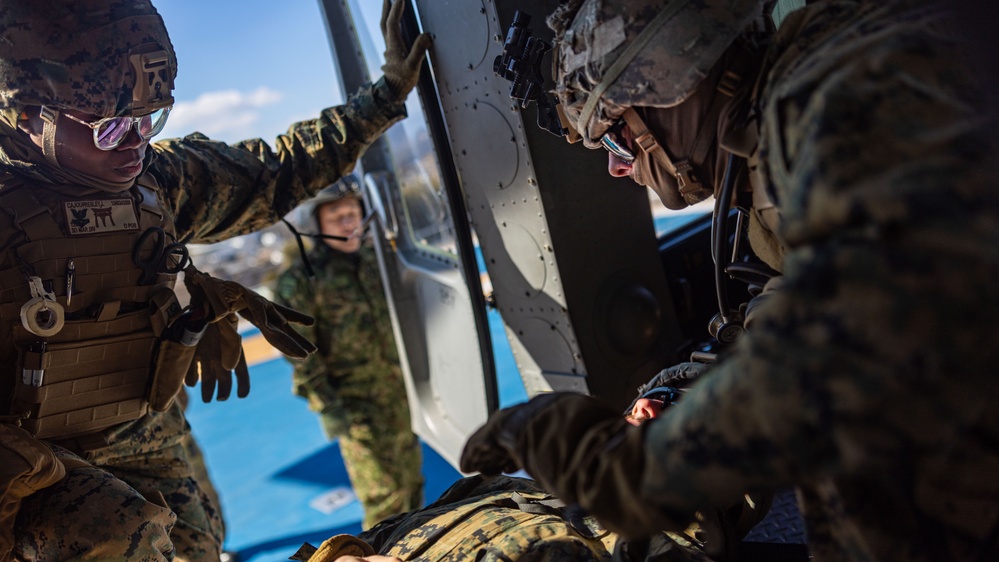 ARTP 24.4 | U.S. Marines and Sailors Execute MEDEVAC Drills