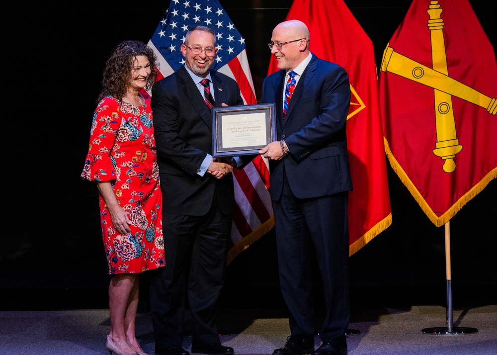 Gregory Marcum Promotion Ceremony