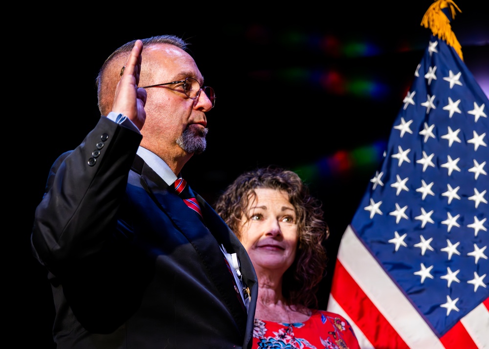 Gregory Marcum Promotion Ceremony