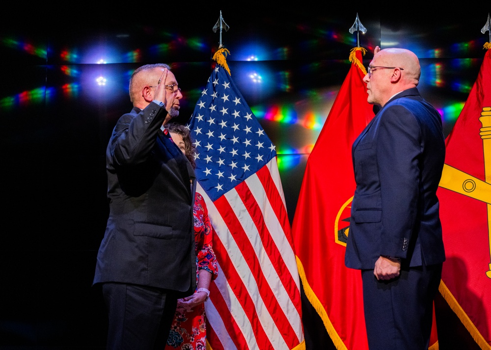 Gregory Marcum Promotion Ceremony