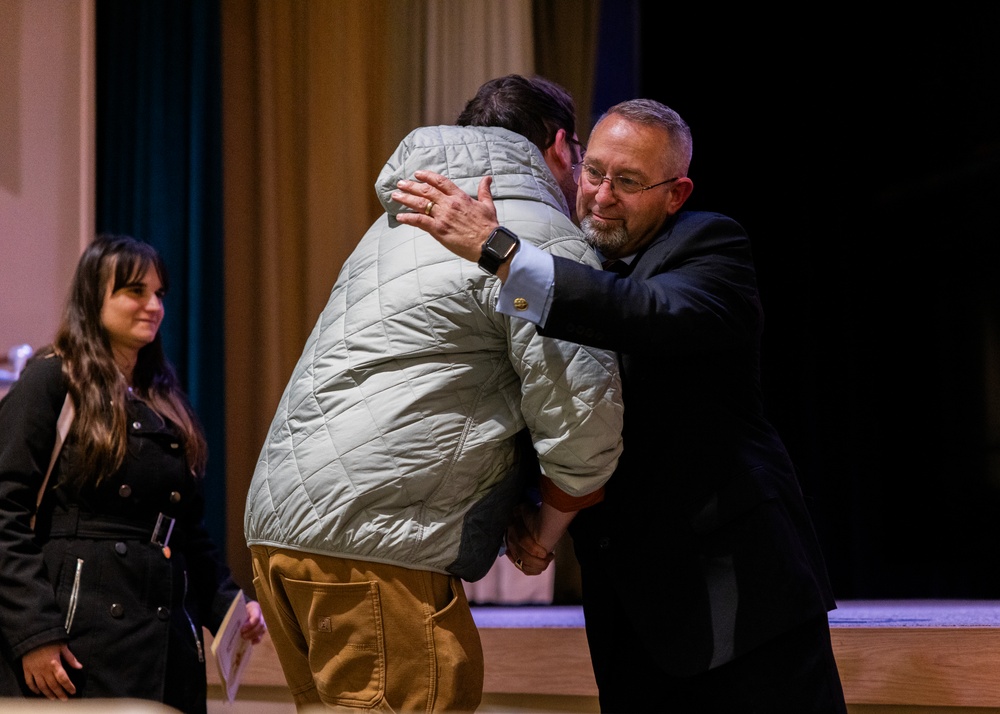 Gregory Marcum Promotion Ceremony