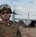 U.S. Marines with 2nd MAW receive first aircraft on a new expeditionary landing zone in the Bahamas