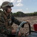 U.S. Marines with 2nd MAW receive first aircraft on a new expeditionary landing zone in the Bahamas