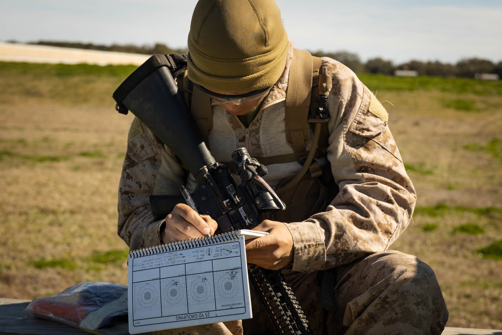 Charlie Company Entry Level Rifle Qualification