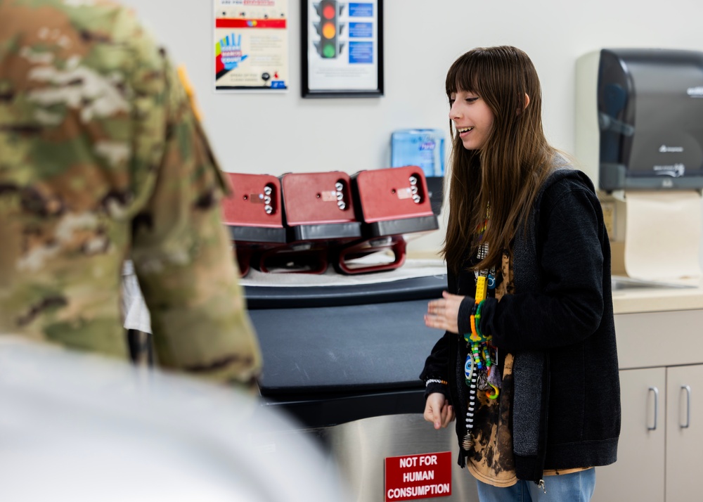 Cache Middle School's STEM program Tours Fort Sill
