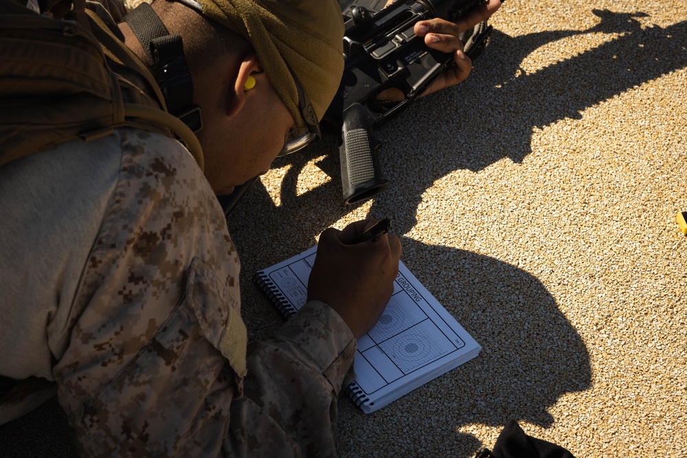 Charlie Company Entry Level Rifle Qualification