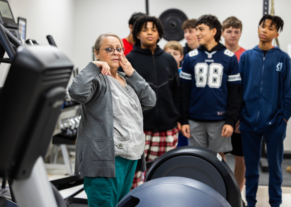 Cache Middle School's STEM program Tours Fort Sill