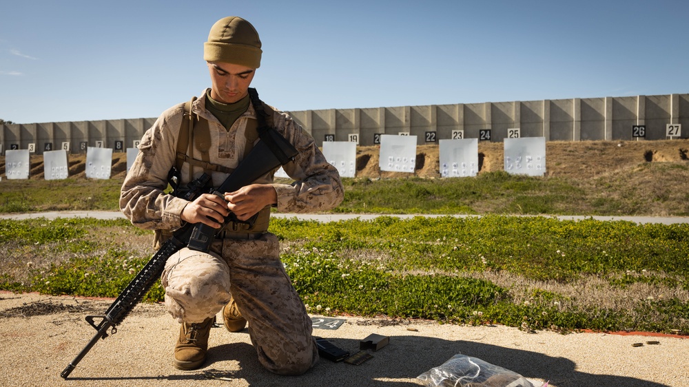 Charlie Company Entry Level Rifle Qualification