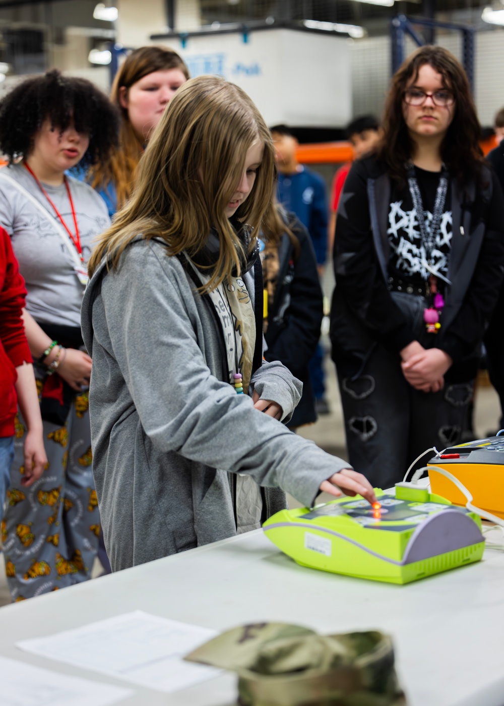 Cache Middle School's STEM program Tours Fort Sill