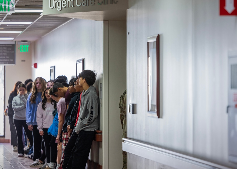 Cache Middle School's STEM program Tours Fort Sill