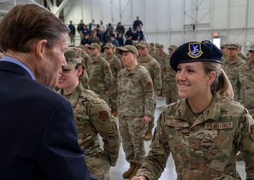 Joint send-off ceremony celebrates Connecticut Guardsmen as they prepare to deploy