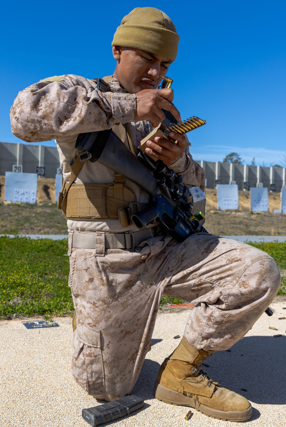 Charlie Company Beginner Rifle Qualification