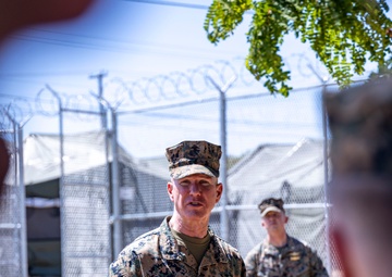 Commandant, Gen. Smith, Visits Marines at Naval Station Guantanamo Bay