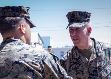 Commandant, Gen. Smith, Visits Marines at Naval Station Guantanamo Bay