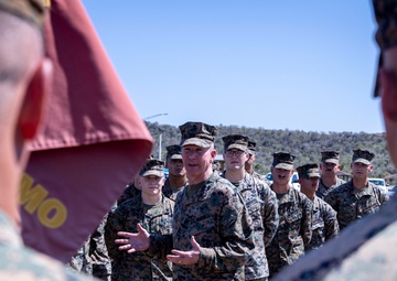 Commandant, Gen. Smith, Visits Marines at Naval Station Guantanamo Bay