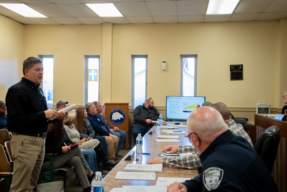 The Louisville District kicks off Flood Risk Management Study in Eastern Kentucky