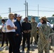 U.S. Marines and Sailors receive distinguished visitors in The Bahamas