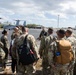 Marines and sailors with MWSS-272 receive distinguished visitors in the Bahamas