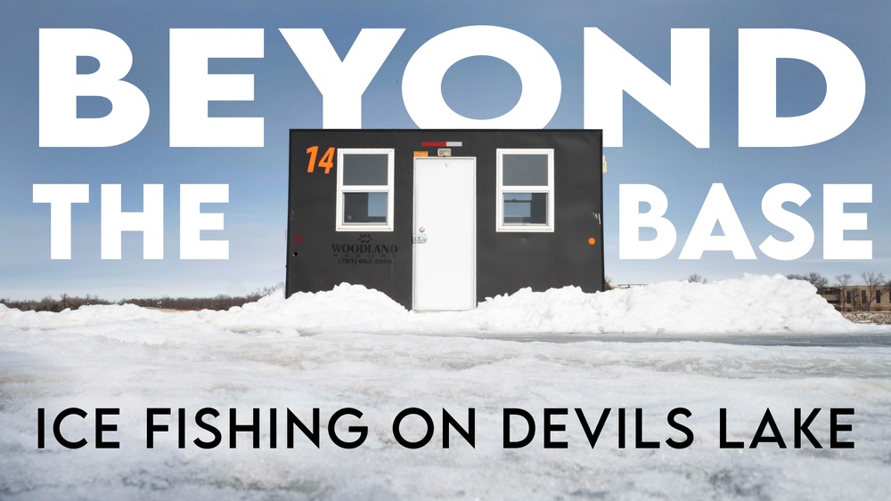 Beyond the base: ice fishing on Devils Lake