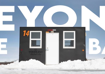Beyond the base: ice fishing on Devils Lake