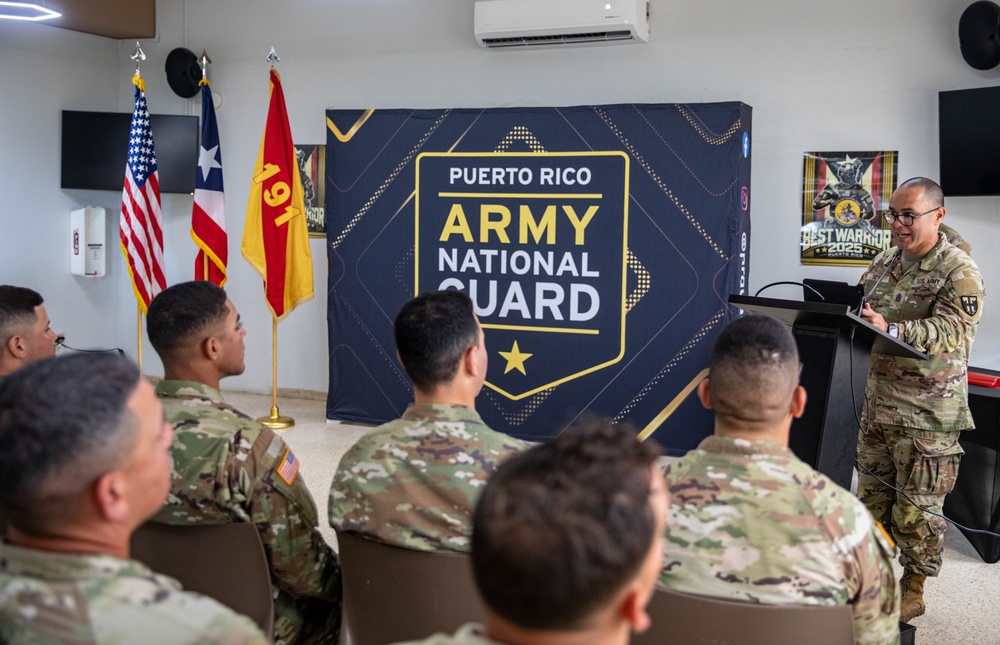 The Puerto Rico Army National Guard Best Warrior Competition 2025.