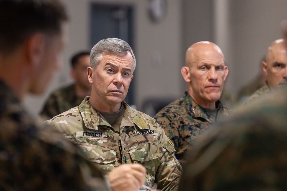 USSOCOM Commander Visits MARSOC