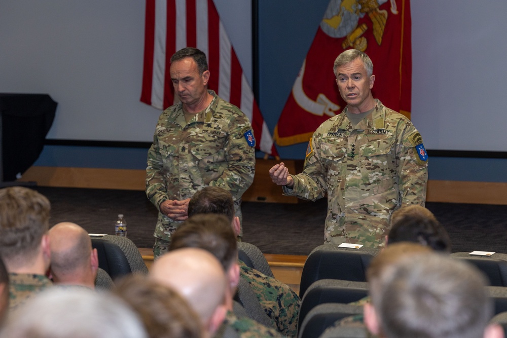 USSOCOM Commander Visits MARSOC