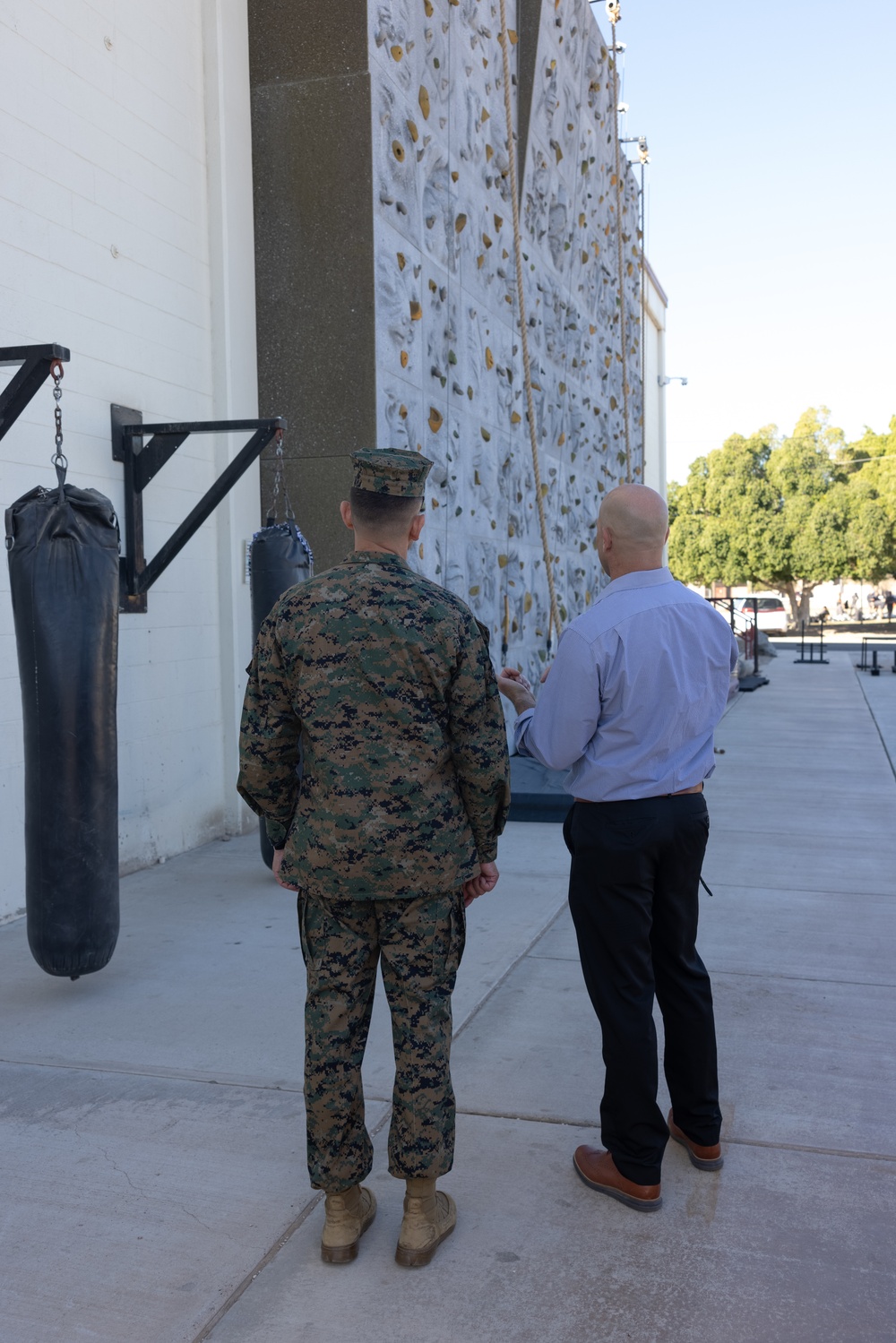 Sergeant Major of the Marine Corps Carlos A. Ruiz visits MCAS Yuma