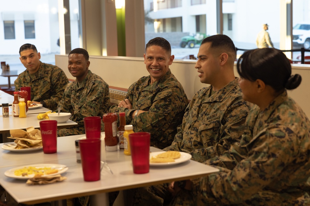 Sergeant Major of the Marine Corps Carlos A. Ruiz visits MCAS Yuma