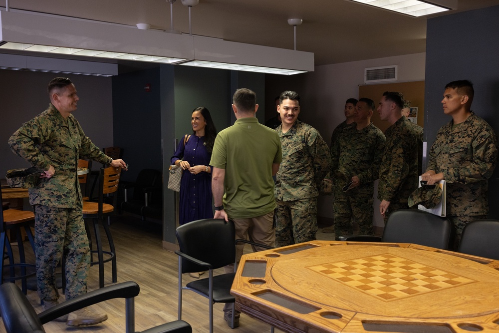 Sergeant Major of the Marine Corps Carlos A. Ruiz visits MCAS Yuma