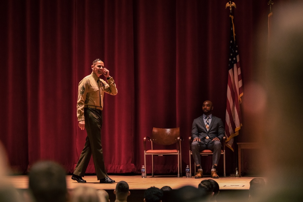 Enlisted College Seminar Class 2-25 Graduation