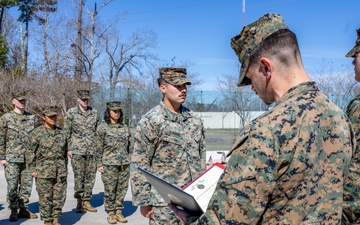 Marine from Arizona awarded Joint Service Commendation Medal