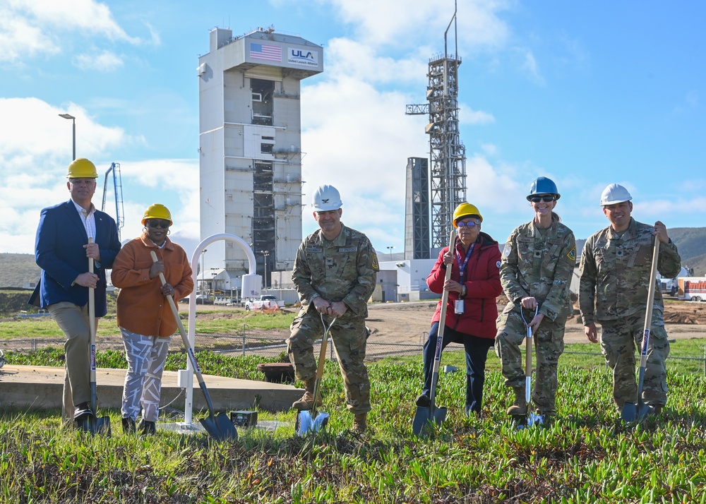 Space Launch Complex 3 Groundbreaking Ceremony for VADER Project