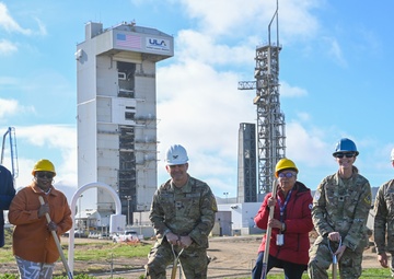Space Launch Complex 3 Groundbreaking Ceremony for VADER Project