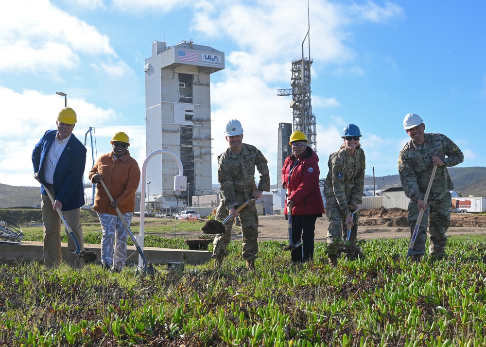 Space Launch Complex 3 Groundbreaking Ceremony for VADER Project