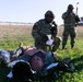 1st Battalion, 44th Air Defense Artillery Regiment Perform CLS Training in a Simulated Combat Scenario