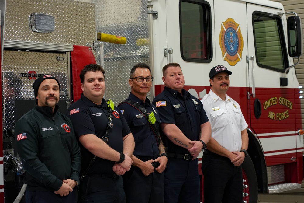 Creech Firefighters awarded for lifesaving response