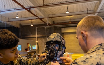 NAVAIR conducts CBRN training for Marines