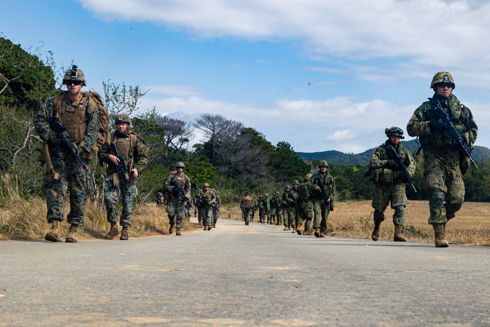 Iron Fist 25 | CLB 31, JGSDF conduct simulated bilateral patrol