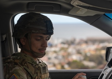 U.S. Army Soldiers assigned support southern border mission